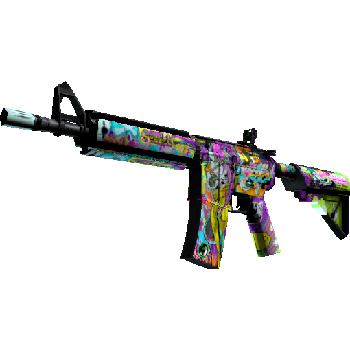 StatTrak™ M4A4 | In Living Color (Minimal Wear)