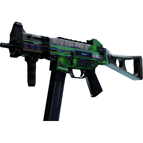 StatTrak™ UMP-45 | Plastique (Minimal Wear)