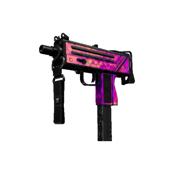 StatTrak™ MAC-10 | Disco Tech (Battle-Scarred)