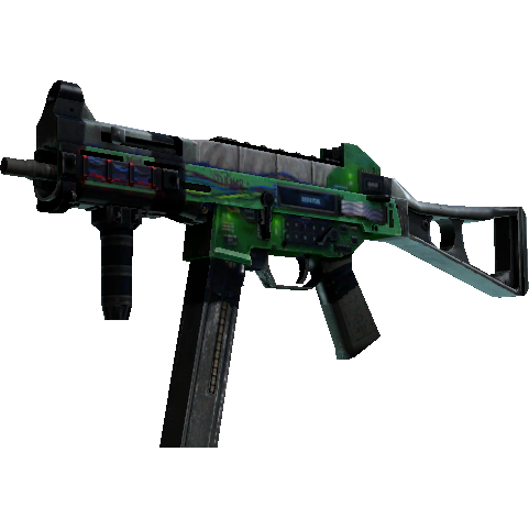 StatTrak™ UMP-45 | Plastique (Battle-Scarred)