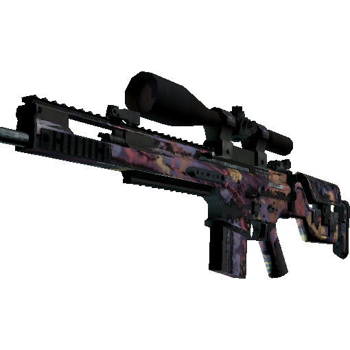 StatTrak™ SCAR-20 | Poultrygeist (Well-Worn)