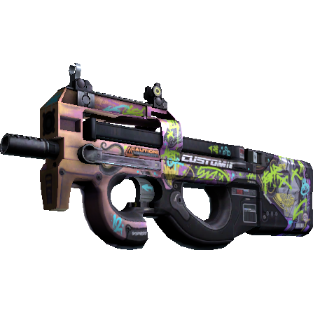 StatTrak™ P90 | Neoqueen (Minimal Wear)