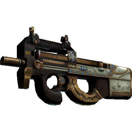 Souvenir P90 | ScaraB Rush (Well-Worn)