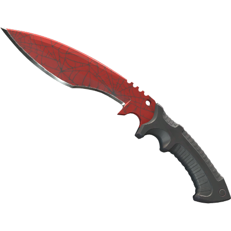 ★ Kukri Knife | Crimson Web (Minimal Wear)