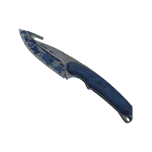 ★ Gut Knife | Bright Water (Battle-Scarred)