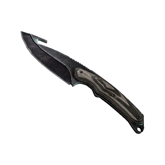 ★ StatTrak™ Gut Knife | Black Laminate (Minimal Wear)