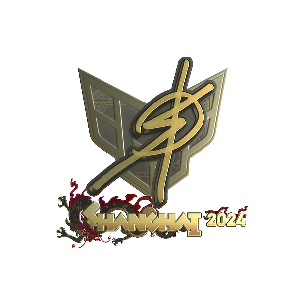 Sticker | degster (Gold) | Shanghai 2024