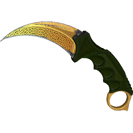 ★ StatTrak™ Karambit | Lore (Well-Worn)