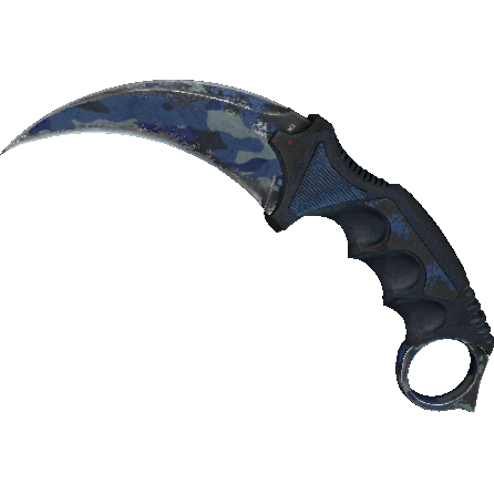 ★ StatTrak™ Karambit | Bright Water (Battle-Scarred)