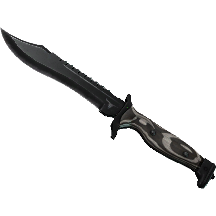 ★ Bowie Knife | Black Laminate (Minimal Wear)