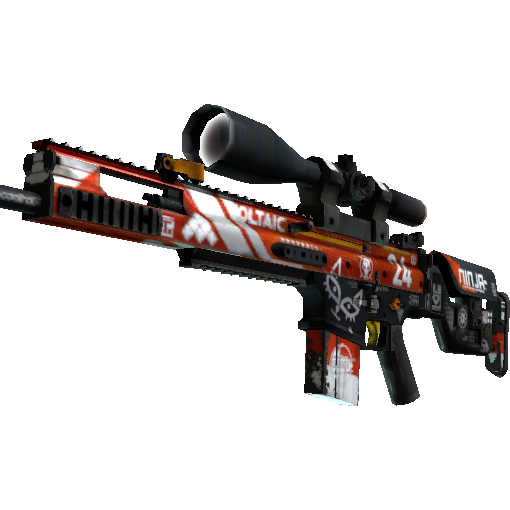 StatTrak™ SCAR-20 | Bloodsport (Well-Worn)