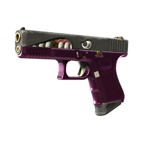 Glock-18 | Gold Toof (Well-Worn)