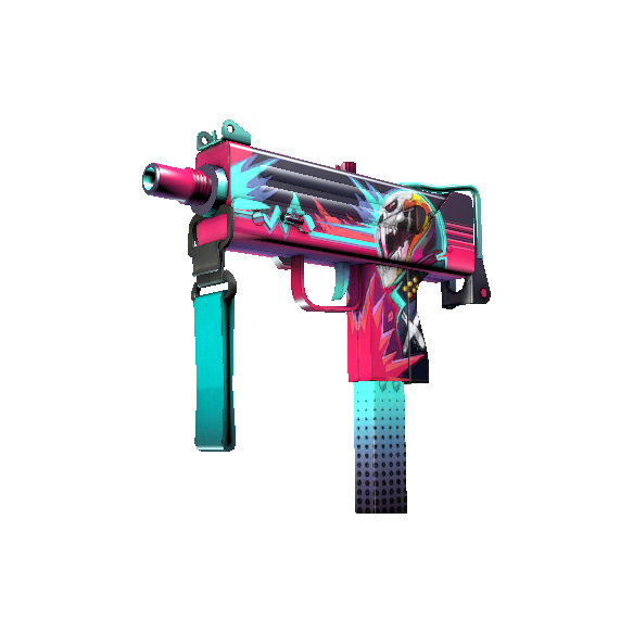 StatTrak™ MAC-10 | Neon Rider (Factory New)