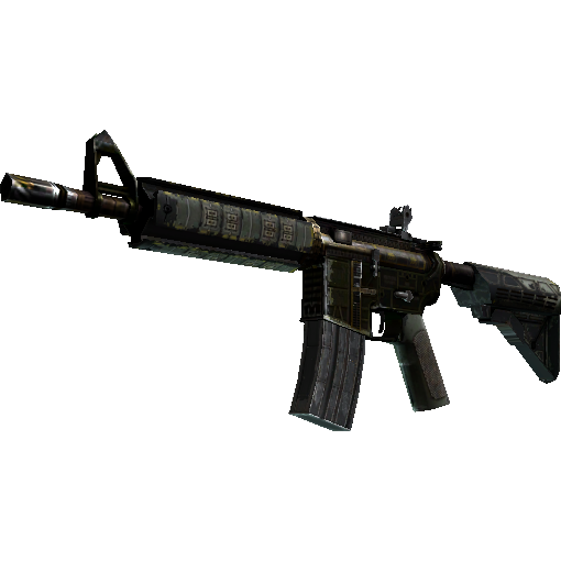 StatTrak™ M4A4 | The Battlestar (Battle-Scarred)