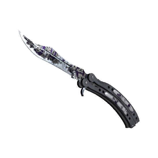 ★ StatTrak™ Butterfly Knife | Freehand (Battle-Scarred)