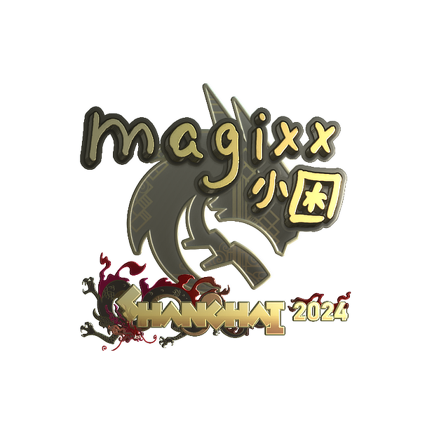 Sticker | magixx (Gold) | Shanghai 2024