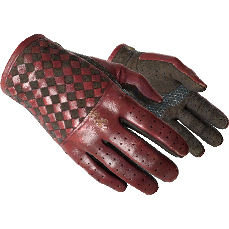 ★ Driver Gloves | Crimson Weave (Well-Worn)