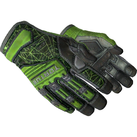 ★ Specialist Gloves | Emerald Web (Well-Worn)