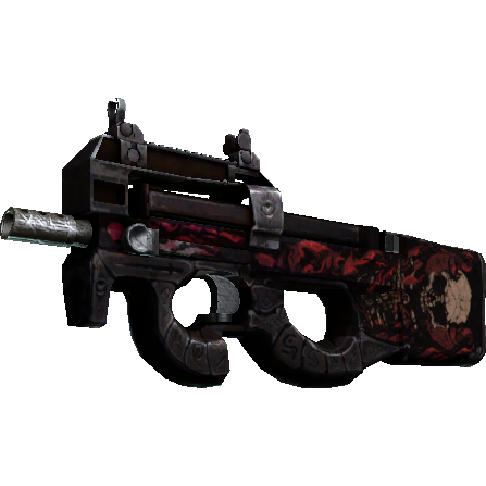 StatTrak™ P90 | Shallow Grave (Battle-Scarred)