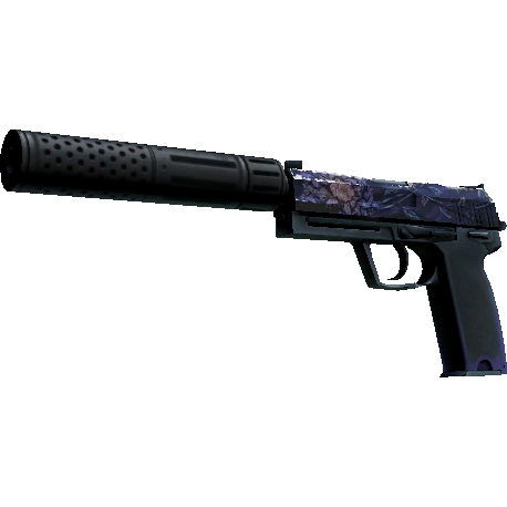 StatTrak™ USP-S | Black Lotus (Battle-Scarred)