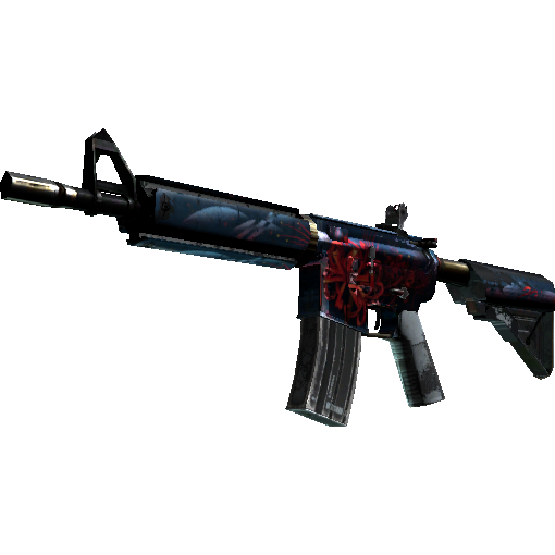 StatTrak™ M4A4 | Spider Lily (Battle-Scarred)