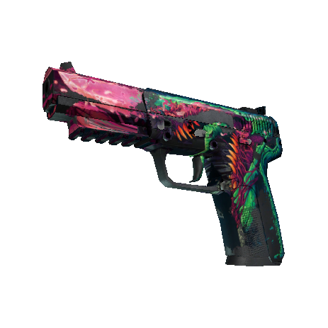 Five-SeveN | Hyper Beast (Battle-Scarred)