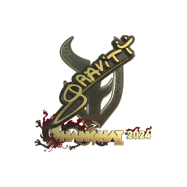 Sticker | Graviti (Gold) | Shanghai 2024