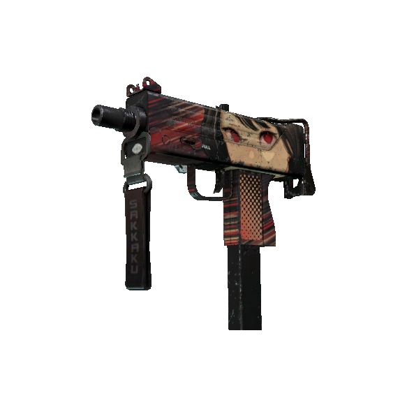 StatTrak™ MAC-10 | Sakkaku (Battle-Scarred)