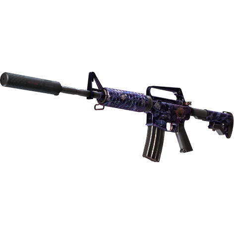 M4A1-S | Black Lotus (Well-Worn)