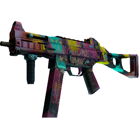 StatTrak™ UMP-45 | Wild Child (Battle-Scarred)