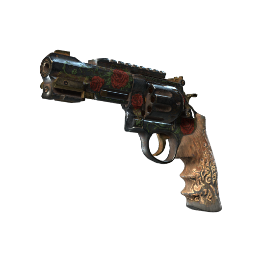 StatTrak™ R8 Revolver | Tango (Battle-Scarred)