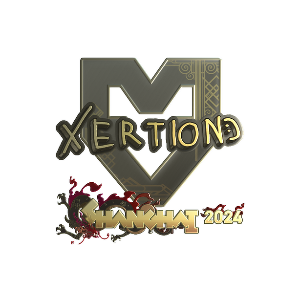 Sticker | xertioN (Gold) | Shanghai 2024