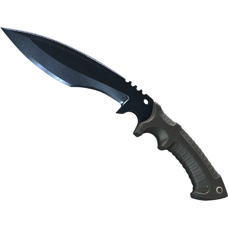 ★ Kukri Knife | Blue Steel (Well-Worn)