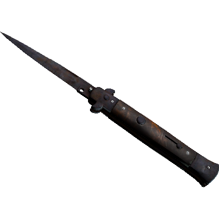 ★ StatTrak™ Stiletto Knife | Rust Coat (Well-Worn)