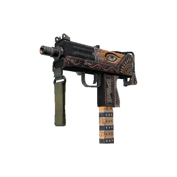 StatTrak™ MAC-10 | Rangeen (Battle-Scarred)