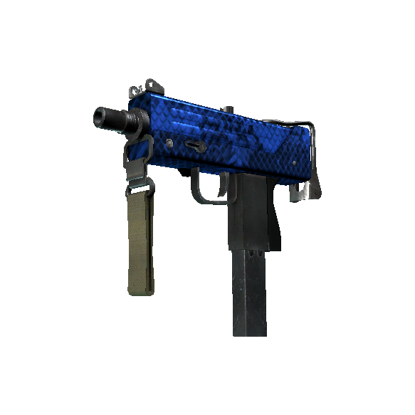 StatTrak™ MAC-10 | Lapis Gator (Minimal Wear)