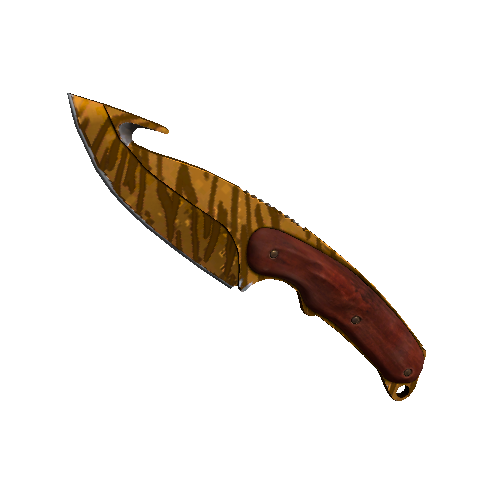 ★ Gut Knife | Tiger Tooth (Minimal Wear)