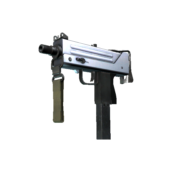 MAC-10 | Silver (Minimal Wear)