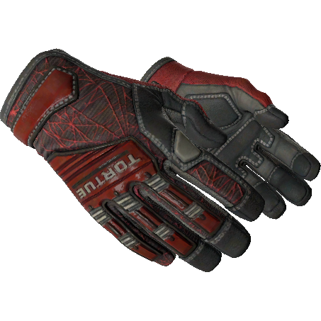 ★ Specialist Gloves | Crimson Web (Minimal Wear)