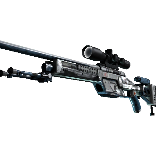 StatTrak™ SSG 08 | Ghost Crusader (Battle-Scarred)