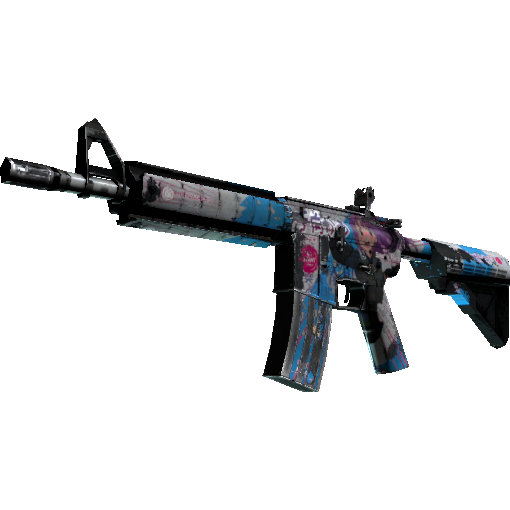 StatTrak™ M4A4 | Temukau (Battle-Scarred)