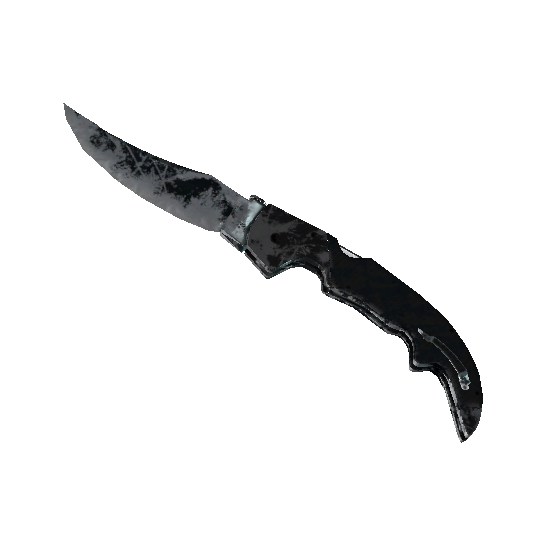 ★ StatTrak™ Falchion Knife | Night (Battle-Scarred)