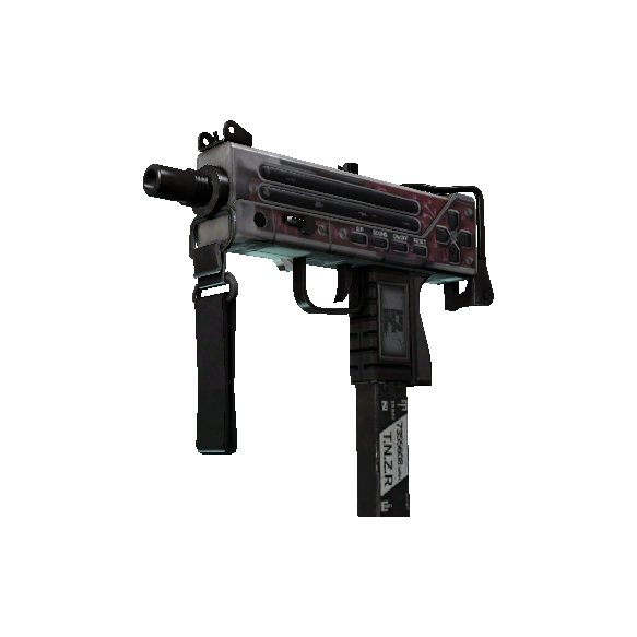 StatTrak™ MAC-10 | Button Masher (Battle-Scarred)