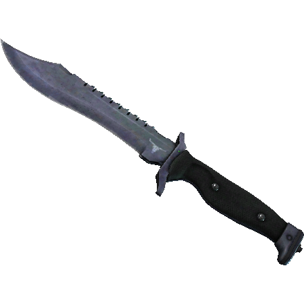 ★ Bowie Knife | Blue Steel (Well-Worn)