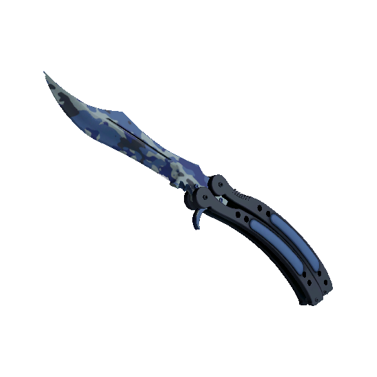 ★ StatTrak™ Butterfly Knife | Bright Water (Minimal Wear)