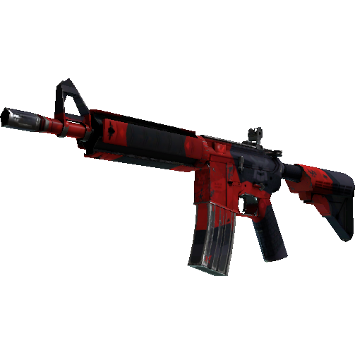 StatTrak™ M4A4 | Evil Daimyo (Well-Worn)