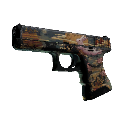 Glock-18 | Umbral Rabbit (Battle-Scarred)