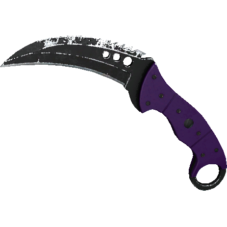 ★ StatTrak™ Talon Knife | Ultraviolet (Well-Worn)