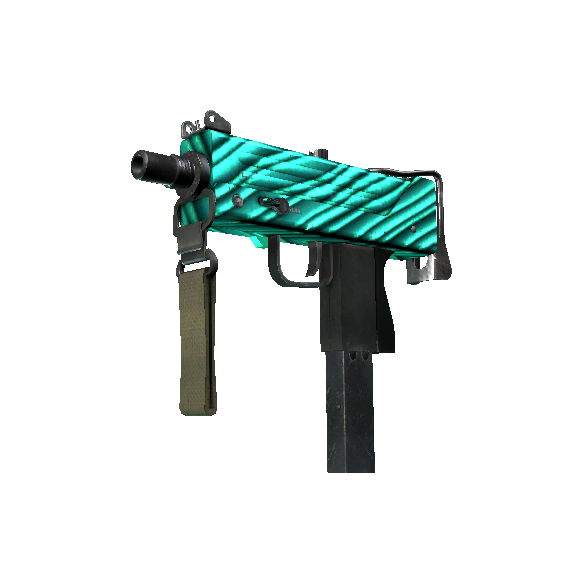 MAC-10 | Malachite (Well-Worn)