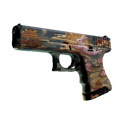 Glock-18 | Umbral Rabbit (Well-Worn)